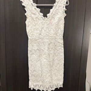 Lily Pulitzer White Lace Dress